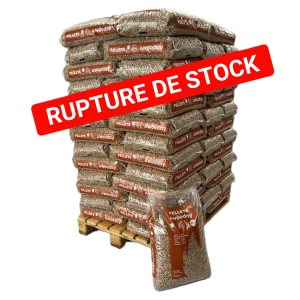 Granulés de bois premium Wooday - Palette de 65 ou 33 sacs de 15 kg